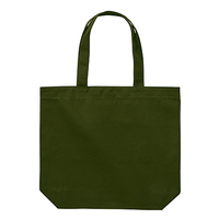 グリーン 12oz ヘヴィーキャンバストートバッグ（M）