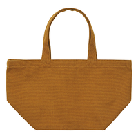 ブラウン 12oz ヘヴィーキャンバスランチバッグ