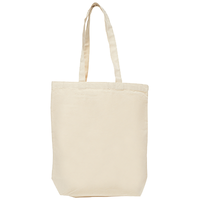 ベージュ 12ozノベルティキャンバストートバッグ（M）