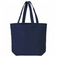 ブルー 13oz ライトウォッシュキャンバストート（L）