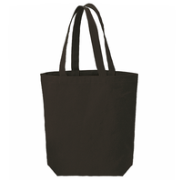 ブラック 13oz ライトウォッシュキャンバストート（M）