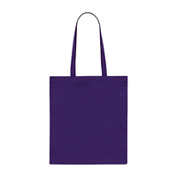 パープル 3.8oz デイリーフラットトートバッグ（L）