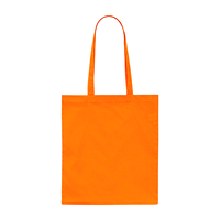 オレンジ 3.8oz デイリーフラットトートバッグ(L)