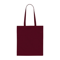 レッド 3.8oz デイリーフラットトートバッグ(L)