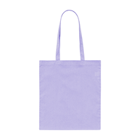パープル 3.8oz デイリーフラットトートバッグ（L）