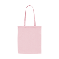ピンク 3.8oz デイリーフラットトートバッグ（M）
