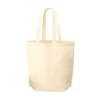 ベージュ 5oz オーガニックコットンバッグ（M）