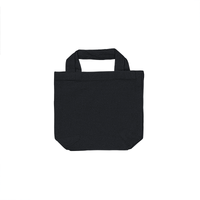 ブラック 5oz コットンベーシックトート（S）