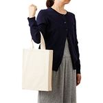 5oz コットンA4スクエアトート