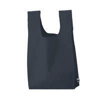 ブルー 5oz フェアトレードコットンマチ付マルシェバッグ