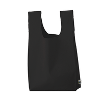 ブラック 5oz フェアトレードコットンマチ付マルシェバッグ