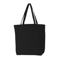 ブラック 8.0oz ライトキャンバストート（L）