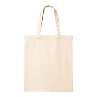 ベージュ 8.0oz ライトキャンバスフラットトート（L）