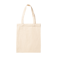 ベージュ 8.0oz ライトキャンバスフラットトート（M）