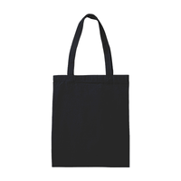 ブラック 8.0oz ライトキャンバスフラットトート（M）