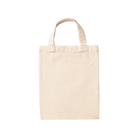 ベージュ 8.0oz ライトキャンバスフラットトート（S）