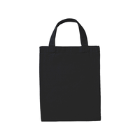 ブラック 8.0oz ライトキャンバスフラットトート（S）