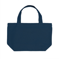 ブルー 8oz ライトキャンバスタウントート（S）