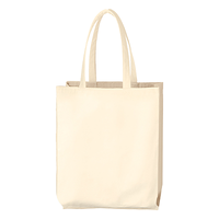 ベージュ 8oz ライトキャンバス横マチトート