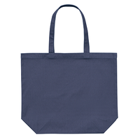 ブルー 8oz レギュラーキャンバストートバッグ（L）