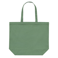 グリーン 8oz レギュラーキャンバストートバッグ（L）