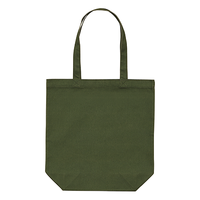 グリーン 8oz レギュラーキャンバストートバッグ（M）