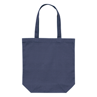 ブルー 8oz レギュラーキャンバストートバッグ（M）