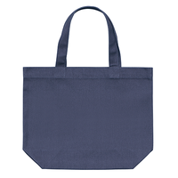 ブルー 8oz レギュラーキャンバストートバッグ（S）