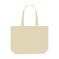 ベージュ 8oz レギュラーキャンバストートバッグ（W）