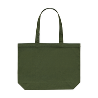 グリーン 8oz レギュラーキャンバストートバッグ（W）