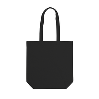 ブラック 9oz コットントートバッグ