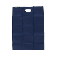 ブルー MOTTERU ポケットスクエアバッグ