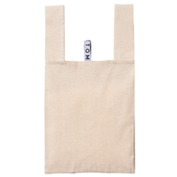 ベージュ MOTTERUノベルティクルリトデイリーバッグ（再生コットン）