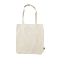 ベージュ SLOTH 8.5oz リサイクルコットントートバッグ(再生繊維)