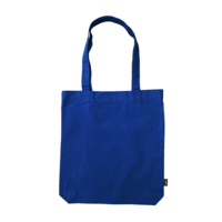 ブルー SLOTH 8.5oz リサイクルコットントートバッグ(再生繊維)