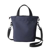 ブルー TRUSS リサイクルポリエステル パースミニバッグ