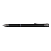 ブラック メタリックボールペン 0.7mm