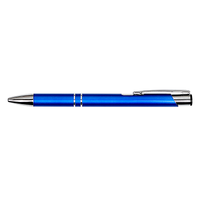ブルー メタリックボールペン 0.7mm