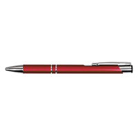 レッド メタリックボールペン 0.7mm