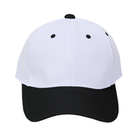 ホワイト REWARD カーブバイザー ベースボールキャップ CP-105