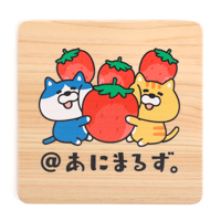 ヒノキコースター 角形