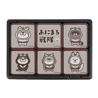 オリジナルチョコレート4x4（6枚入）