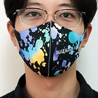 定番 フルカラー立体マスク