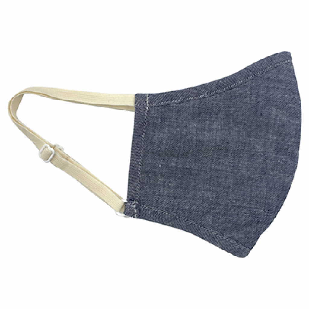 Big John クールライトシャンブレーデニムマスク カジュアルな工具のイラスト入りスタッフ用デニムマスクをオリジナルでプリント 企業 ショップのテンプレート作例詳細 オリジナルプリント