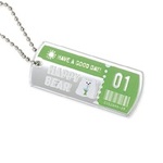 タグ型キーホルダー（ミラー）