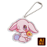 フリー型キーホルダー(シルバーホログラム)