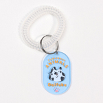 ブレスバンドキーホルダー(クリアブルー)
