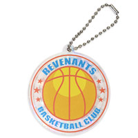 円形キーホルダー(キラキラホログラム)