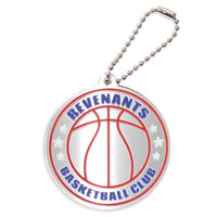 円形キーホルダー（ミラー）