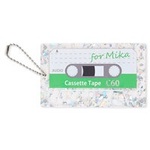 名刺型キーホルダー（シルバーホログラム）